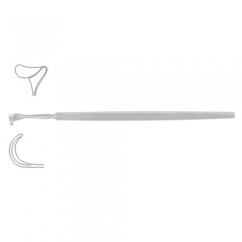 Cushing Retractor / Saddle Hook Stainless Steel, 24 cm - 9 1/2" Blade Size 14 mm